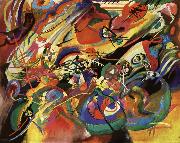 Vassily Kandinsky Study for composition fell oil painting reproduction